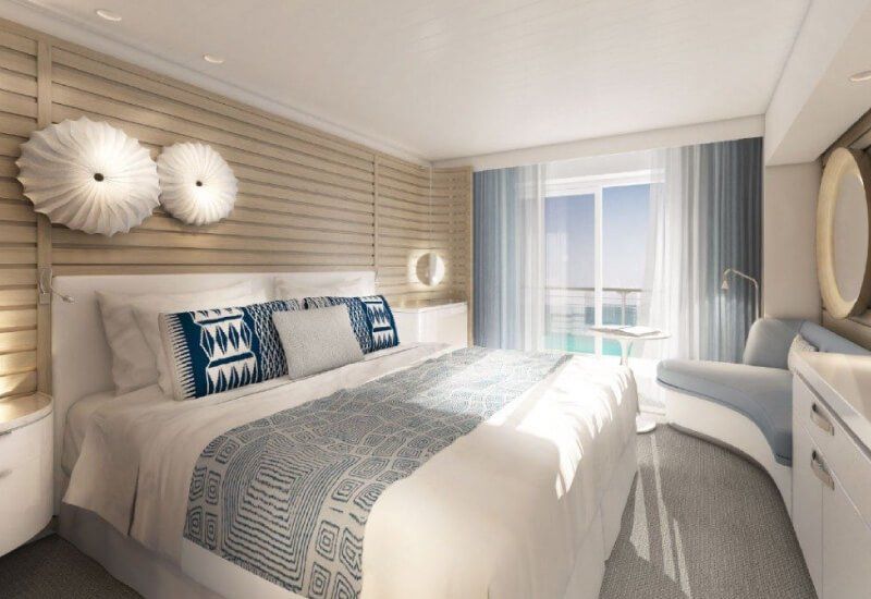 Cabine balcon du bateau de croisière Le Lapérouse