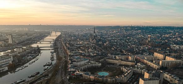 la Seine lors d'une croisière de luxe
