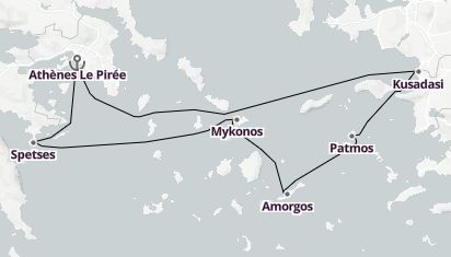 voyage croisiere iles grecques